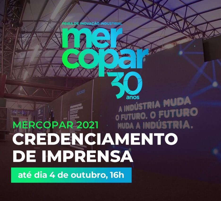 Credenciamento de imprensa para a 30ª Mercopar